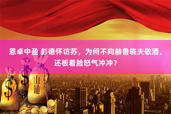 恩卓中盈 彭德怀访苏，为何不向赫鲁晓夫敬酒，还板着脸怒气冲冲？